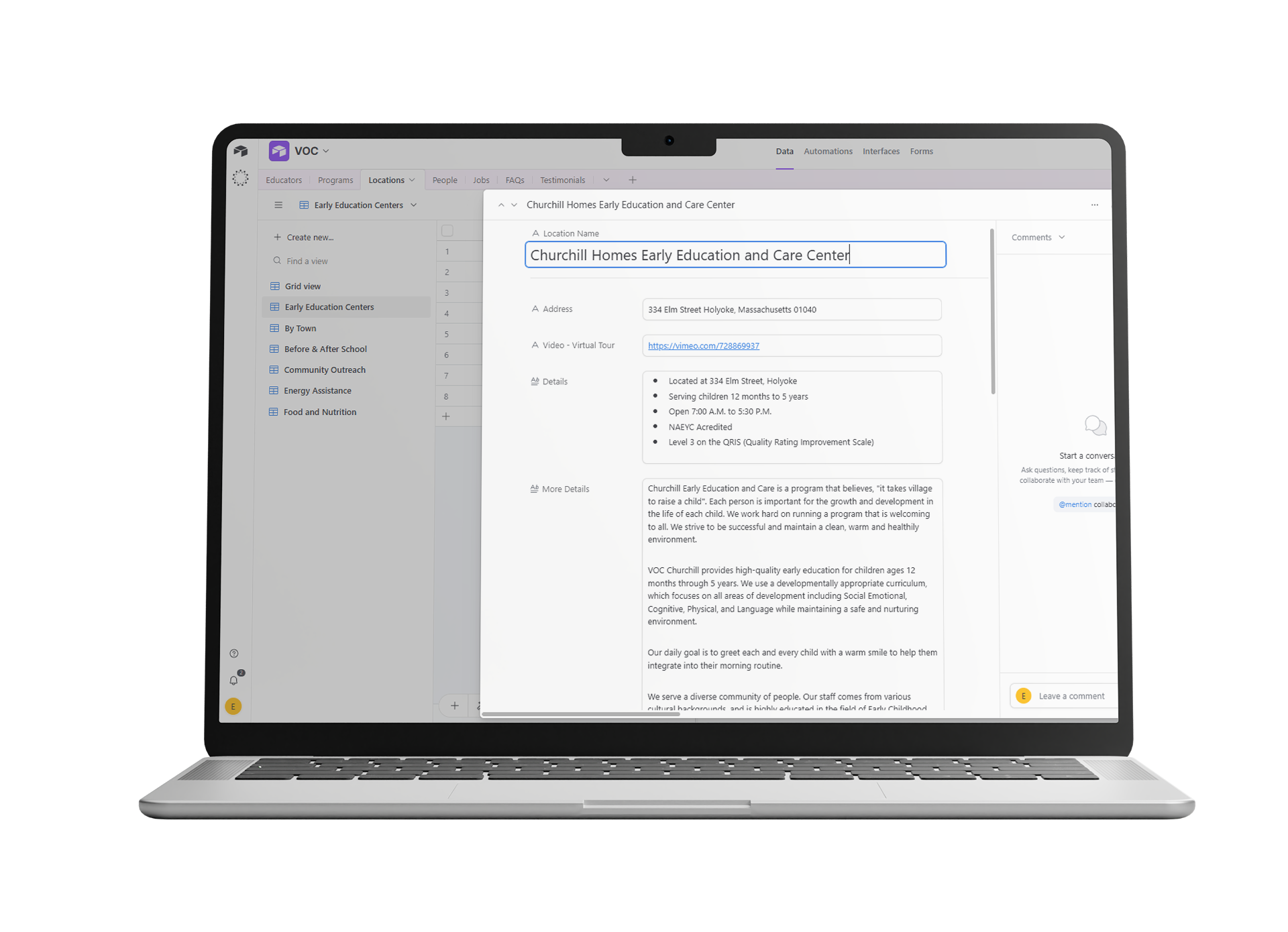 Breeze Airtable Dynamic Pages 