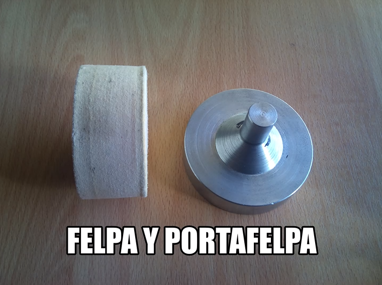Felpas para vidrio maquinaria bandi