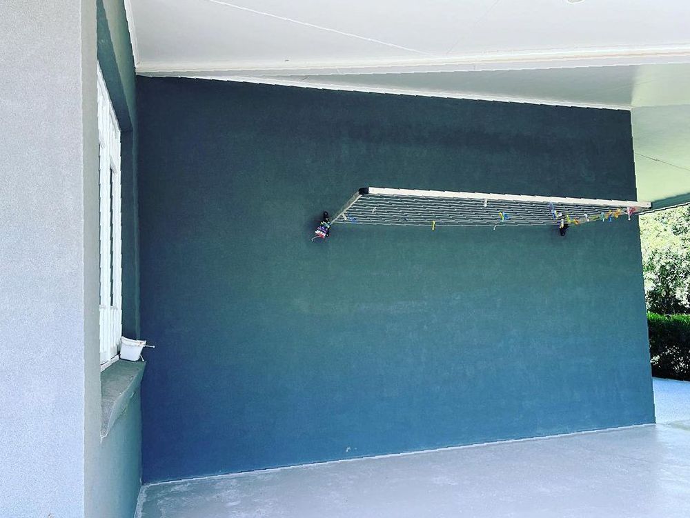 A Window Painted in White Colour — S & S Tiling and Rendering in Orange, NSW