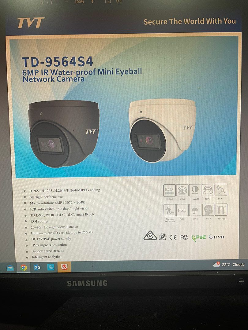 A Picture of A Security Camera on A Computer Screen — T.N. Locke Communications In Kirwan, QLD