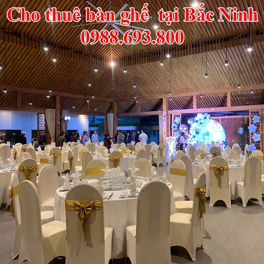 Cho thuê bàn ghế tại bắc ninh