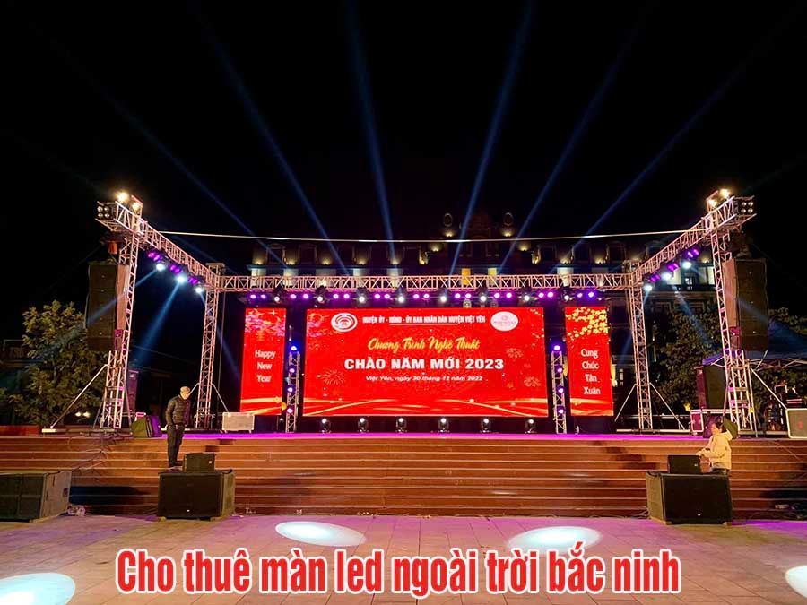 cho thuê màn led ngoài trời bắc ninh