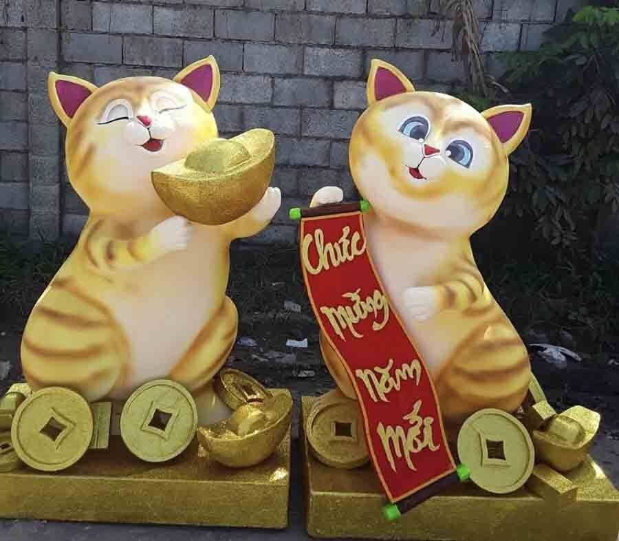 Cho thuê mô hình linh vật tết