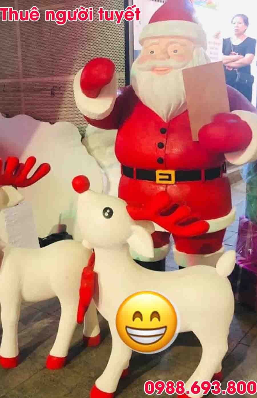 Thuê mô hình ông già noel