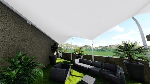 Instalación de velarias para jardín