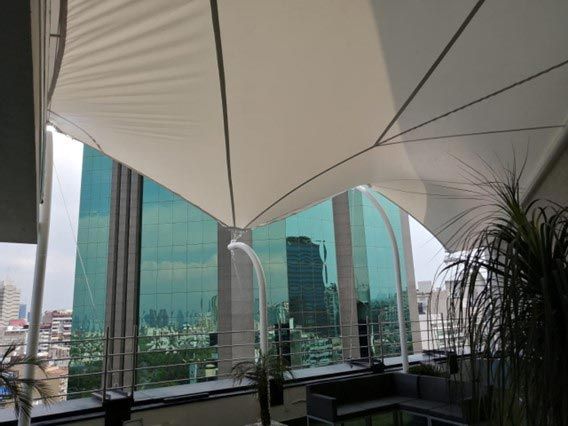 Velaria en terraza