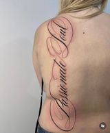 Back Tattoo Reading — Tattoo Inc Studio In Broadbeach, QLD