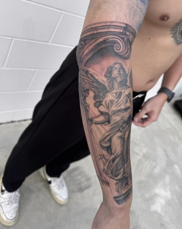 Two Arms With Matching Wrist Tattoos — Tattoo Inc Studio In Broadbeach, QLD