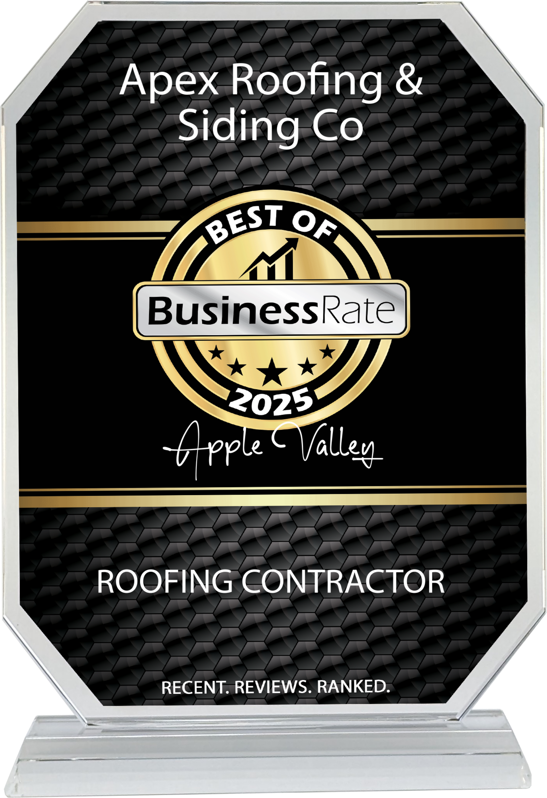 Apex roofing & siding co. is a roofing contractor in apple valley.