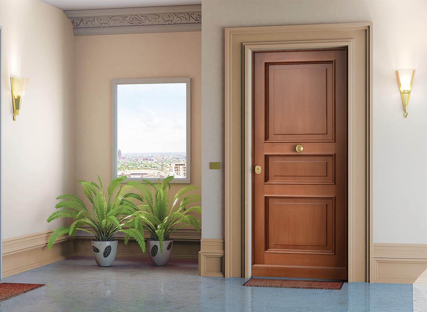 Porte d'ingresso Comerci Serramenti