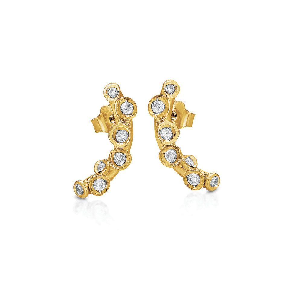 orecchini in oro con pietre