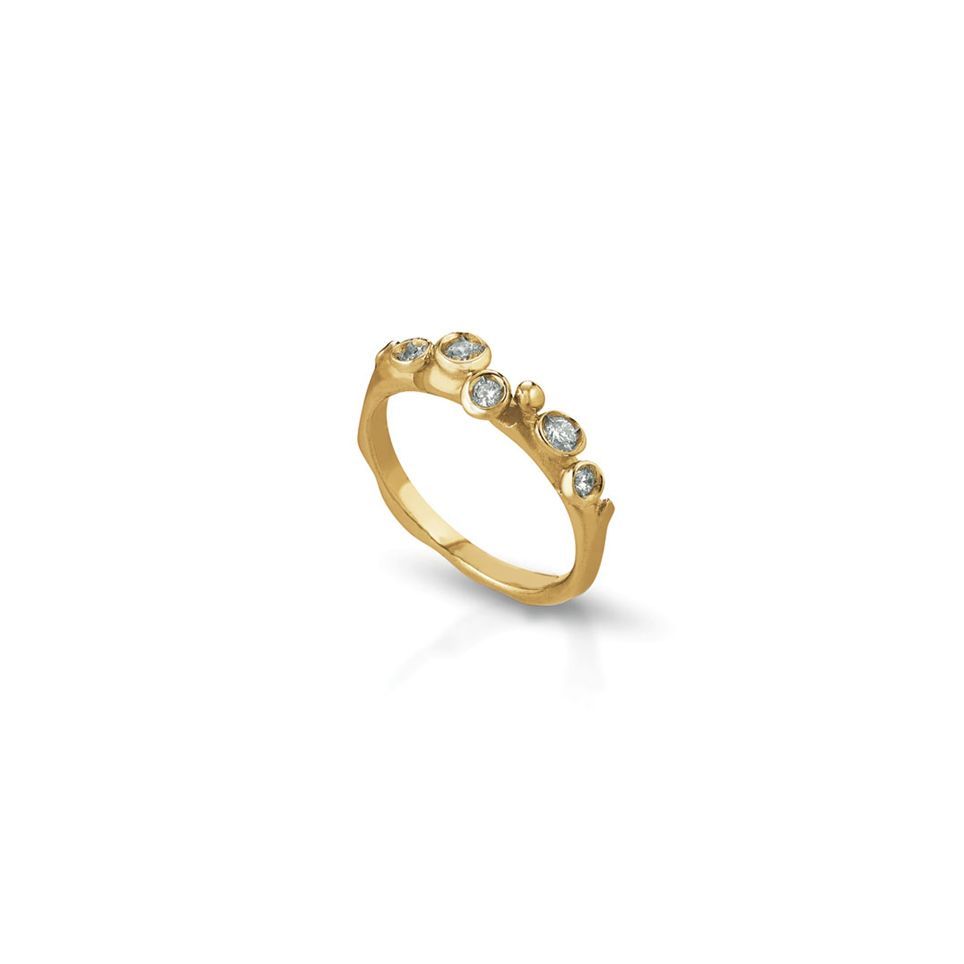 Anello in oro e diamanti