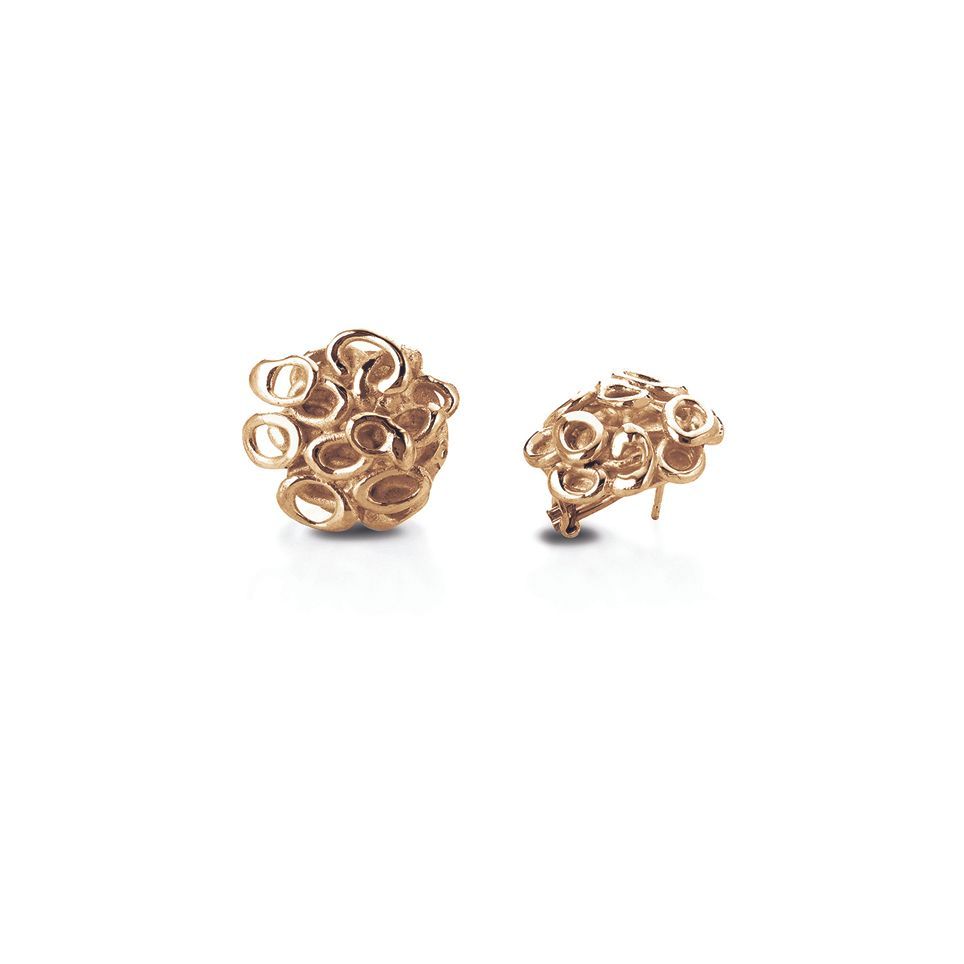 Orecchini in bronzo e argento