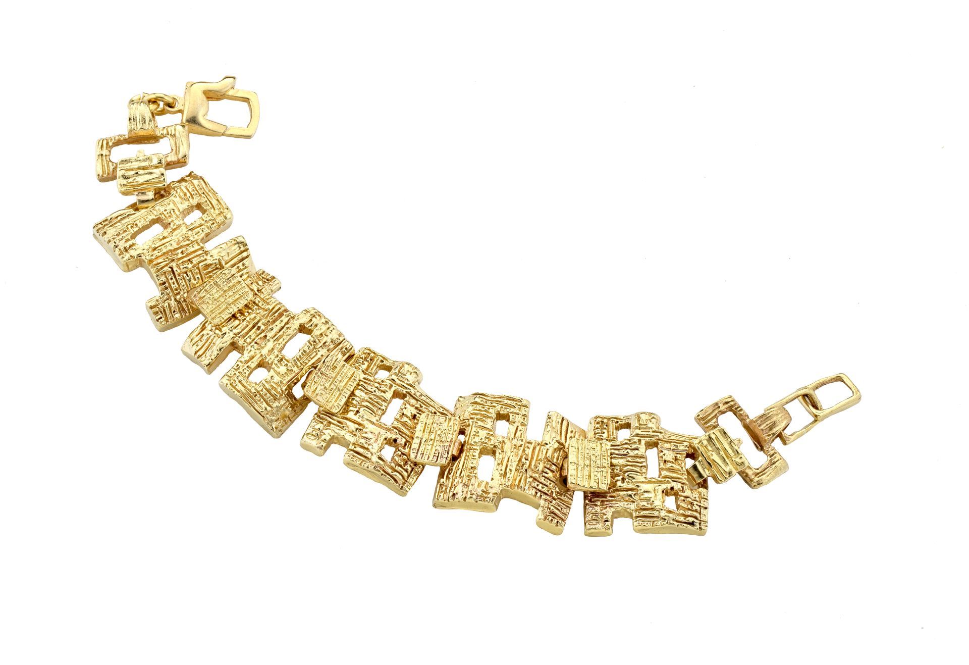 bracciale in argento e bronzo