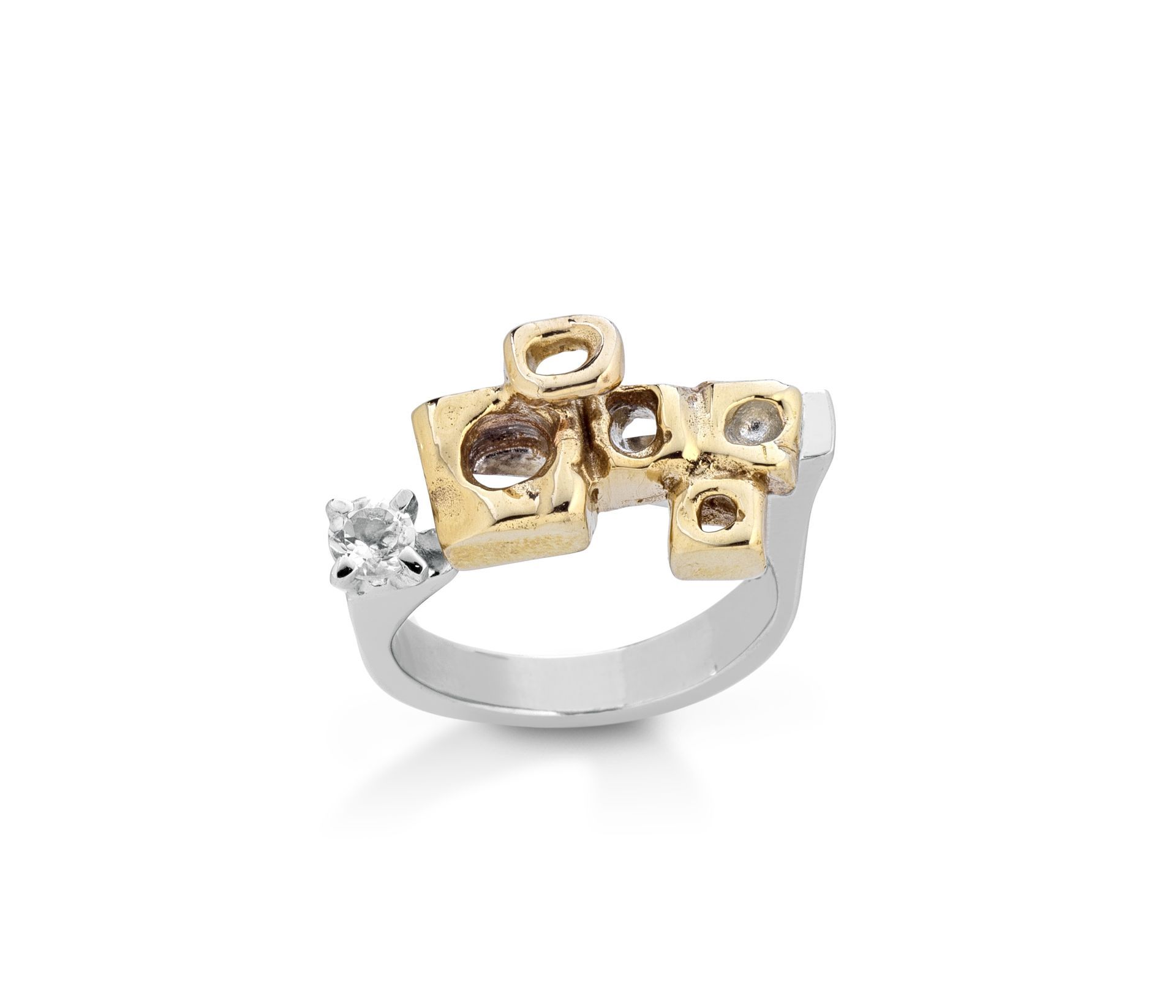 Anello in oro e diamanti
