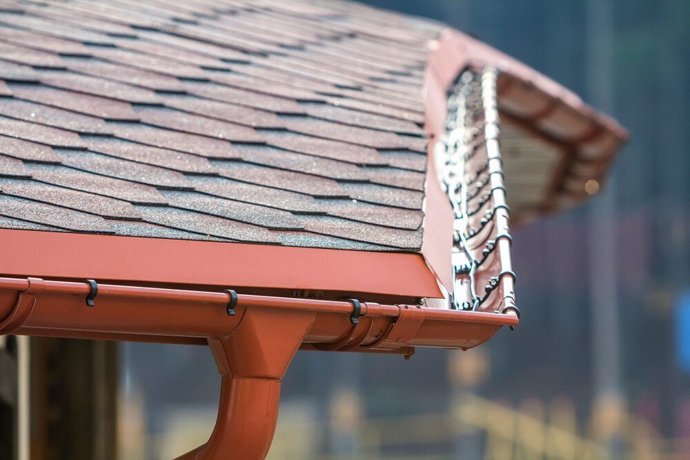 Close-up Of A Gutter — SJ Moore Plumbing & Roofing in Wagga Wagga, NSW