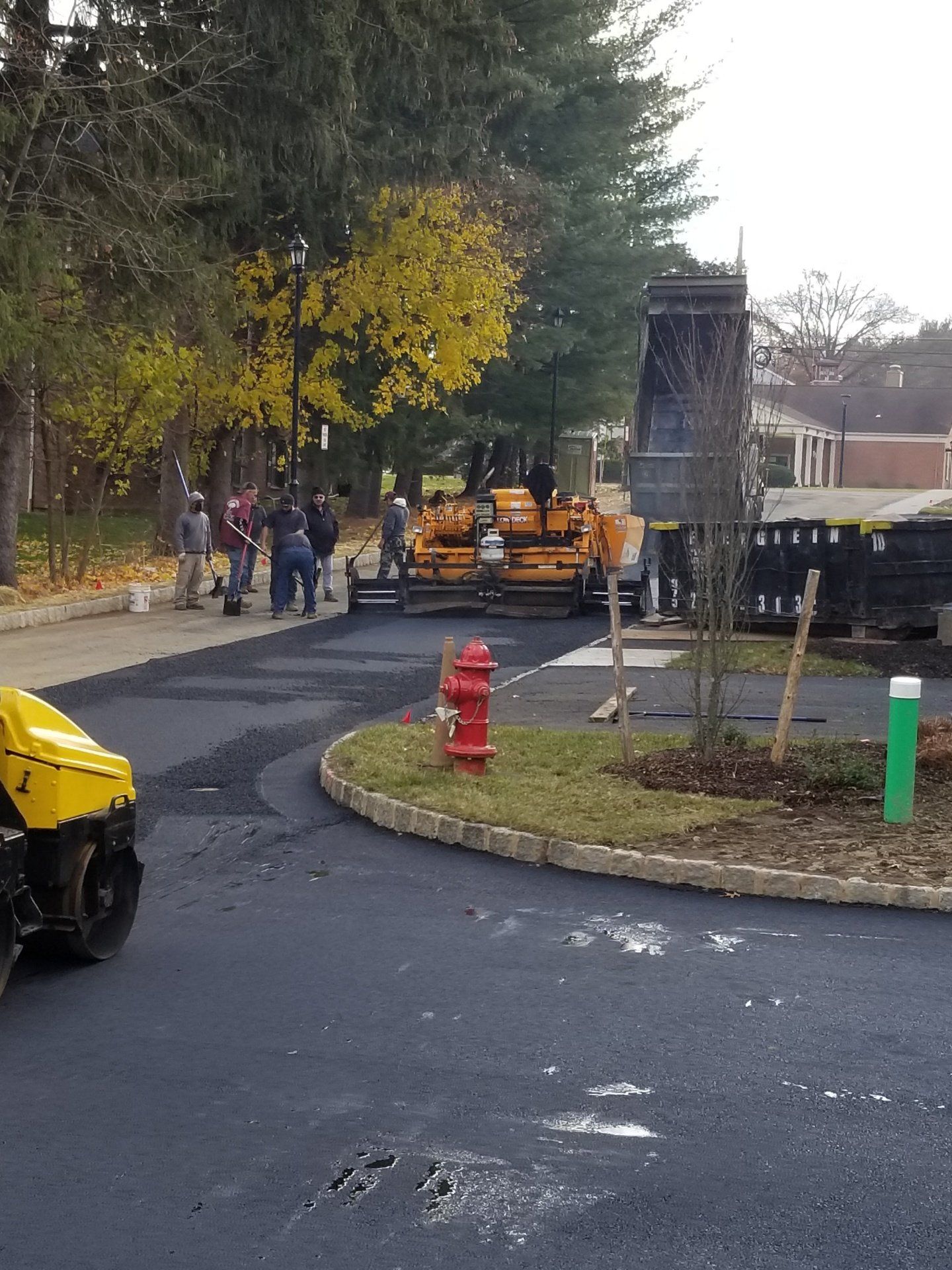 Newly Asphalt Road