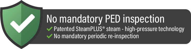 No PED inspection obligation on high-pressure unit TPE 200/21