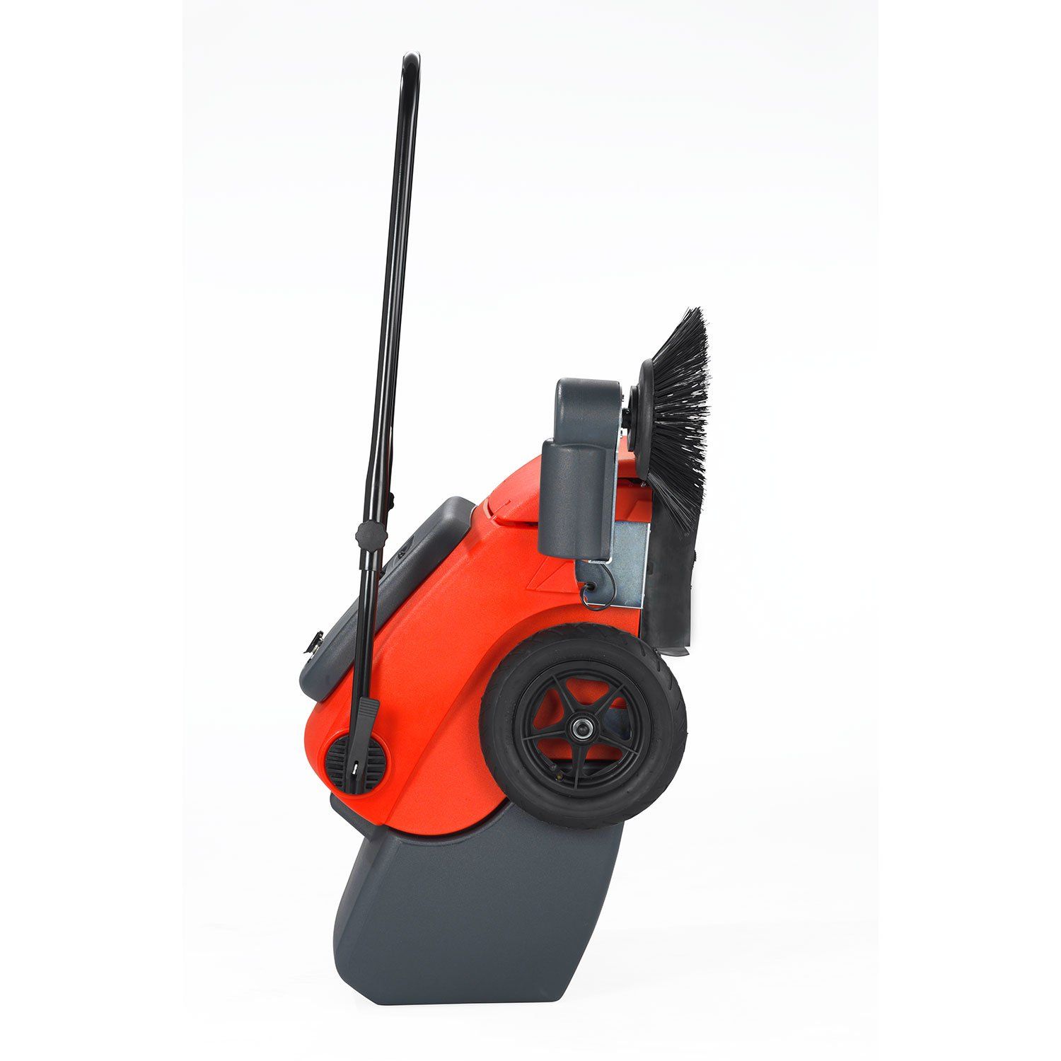 Meclean outdoor sweeper manual powered CROSSWEEP 650 easy and compact storage