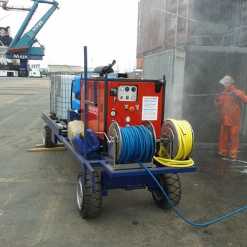 Meclean Hogedruktrailer HDT 350/18 Trailer met SERIE-CF maatwerk