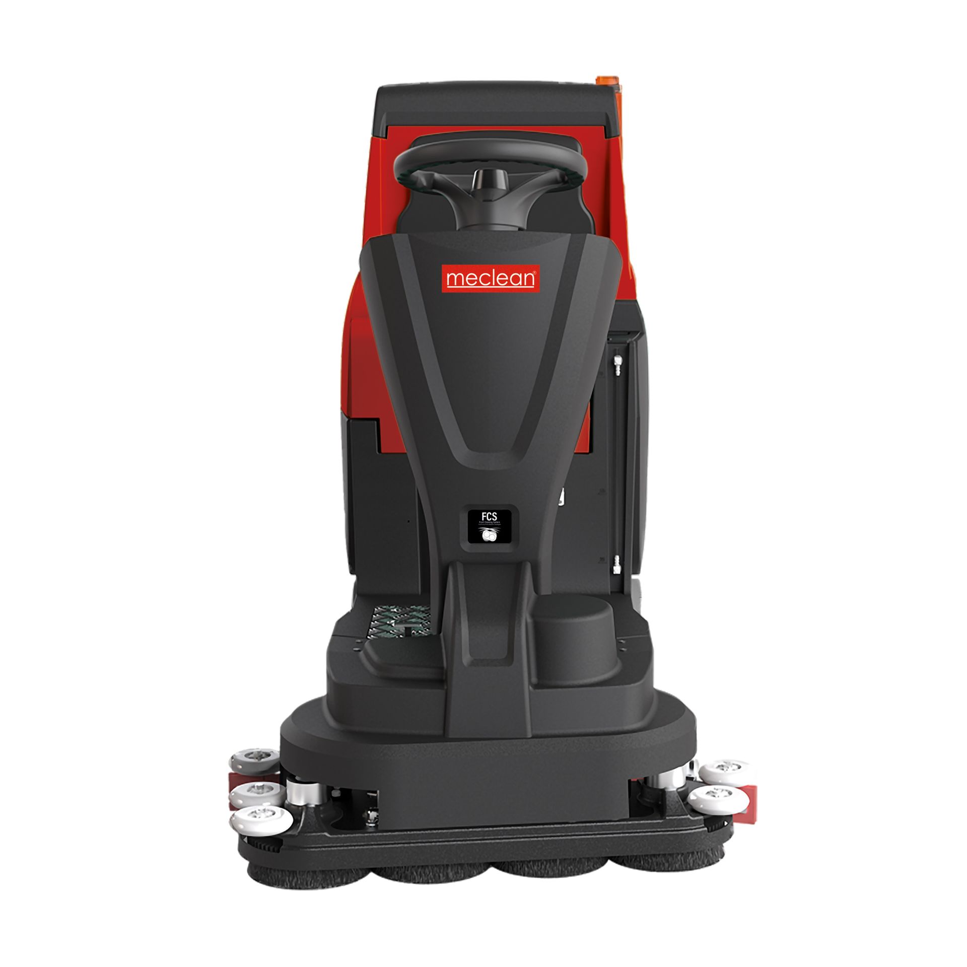 Meclean opzit schrobmachine POWERSCRUB R80D voorzijde