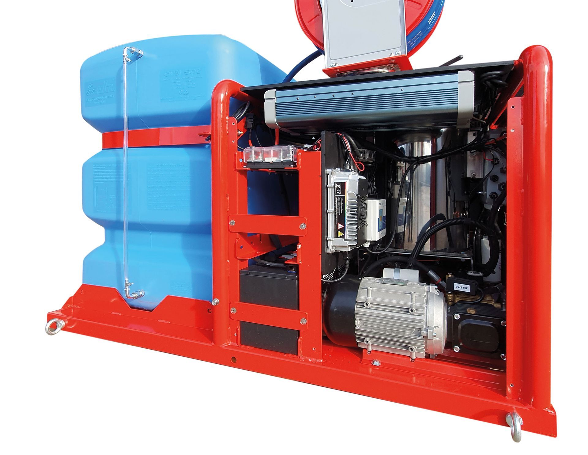 Meclean heetwater onkruidbestrijdingsmachine SERIE-CFB+