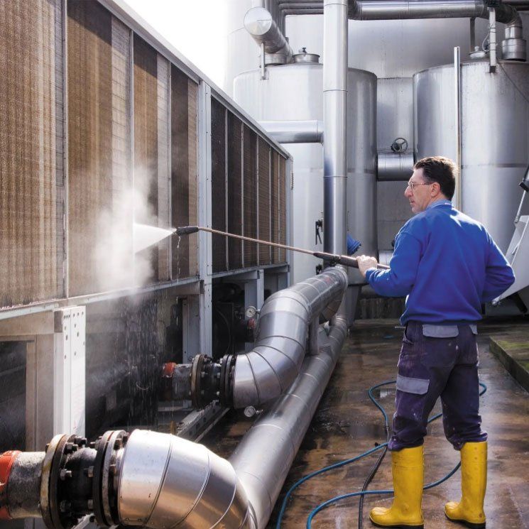 Meclean stationaire hogedrukreinigers