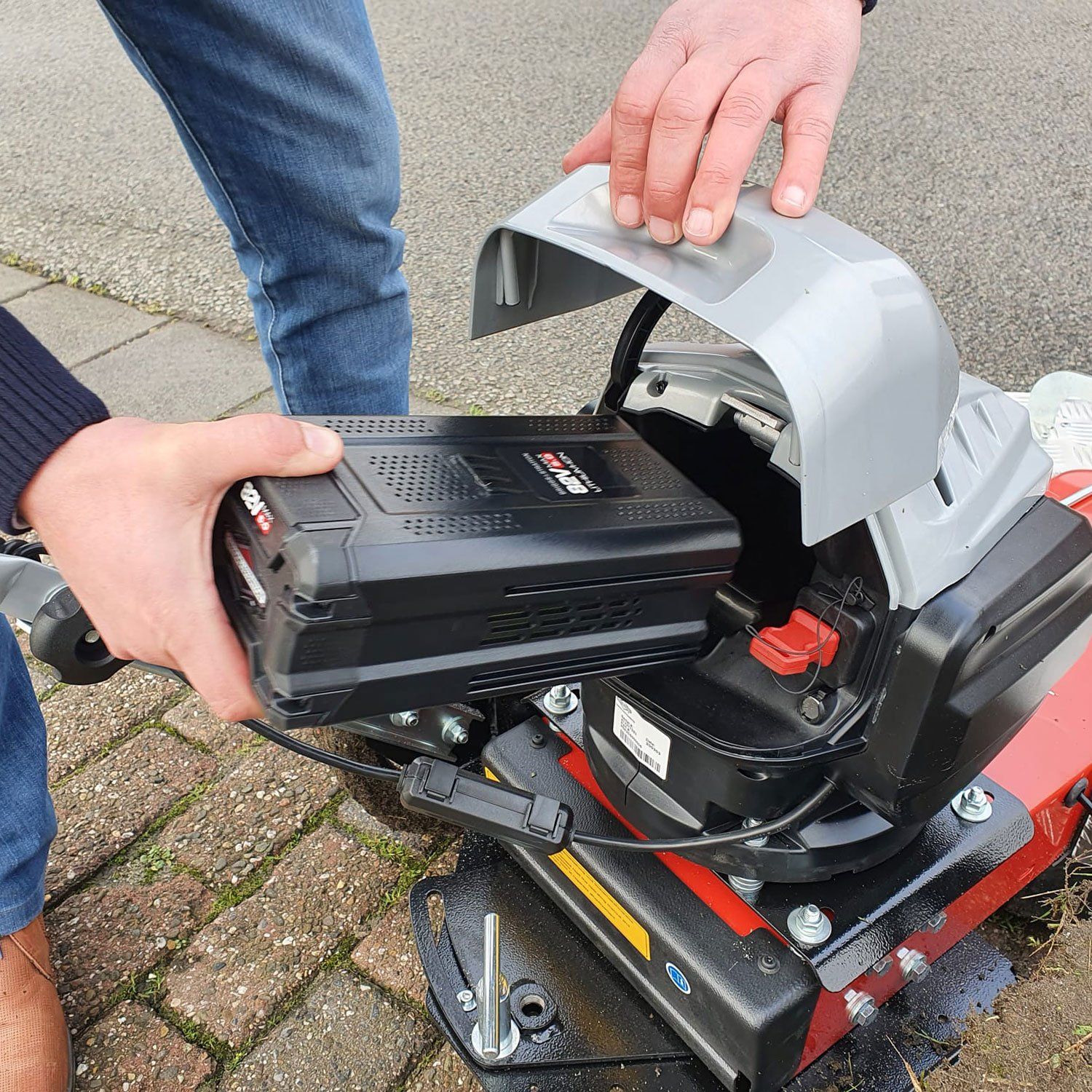 Meclean onkruidbestrijdinsmachine WEEDSWEEP batterij