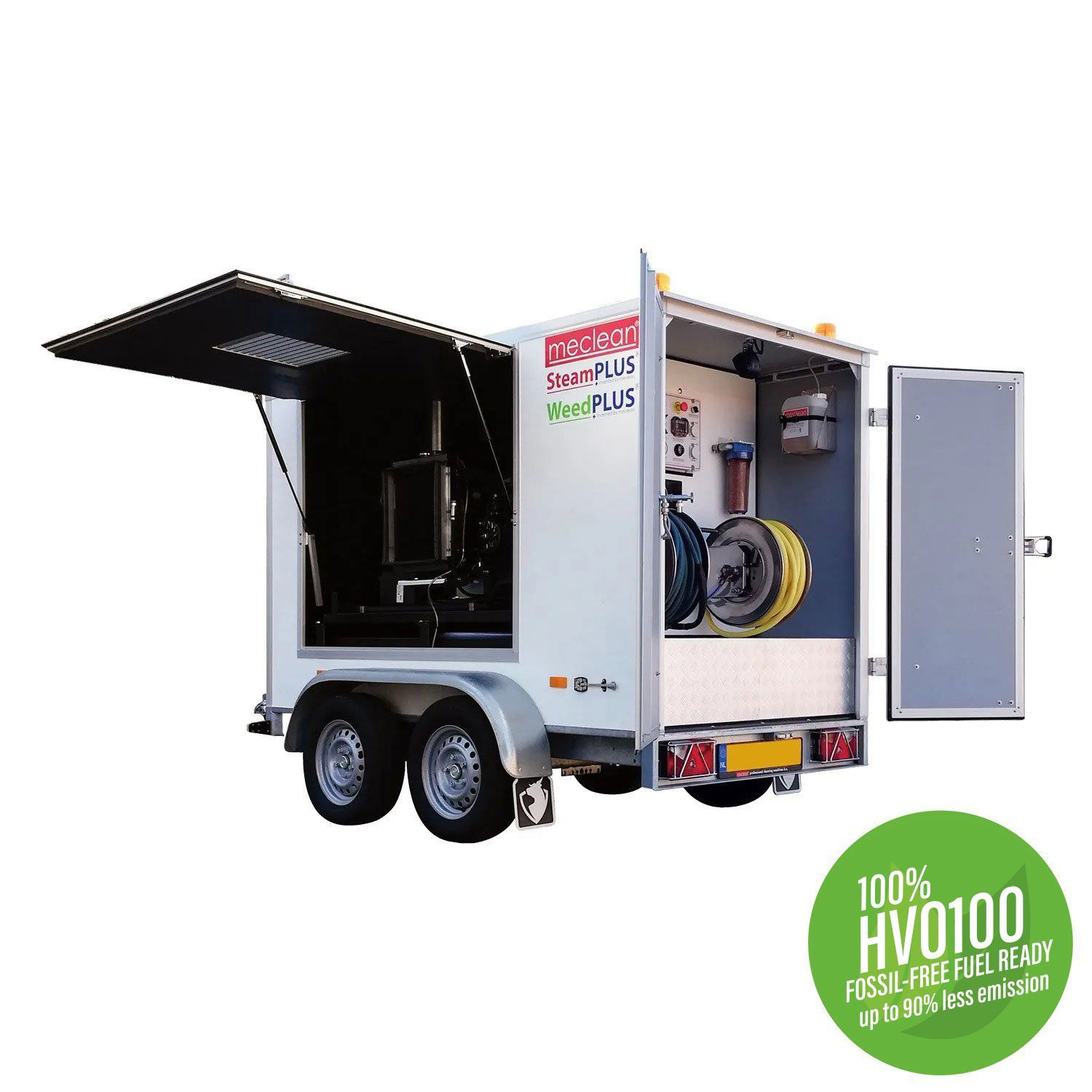 Meclean diesel powered high-pressure trailer HDT 500/30