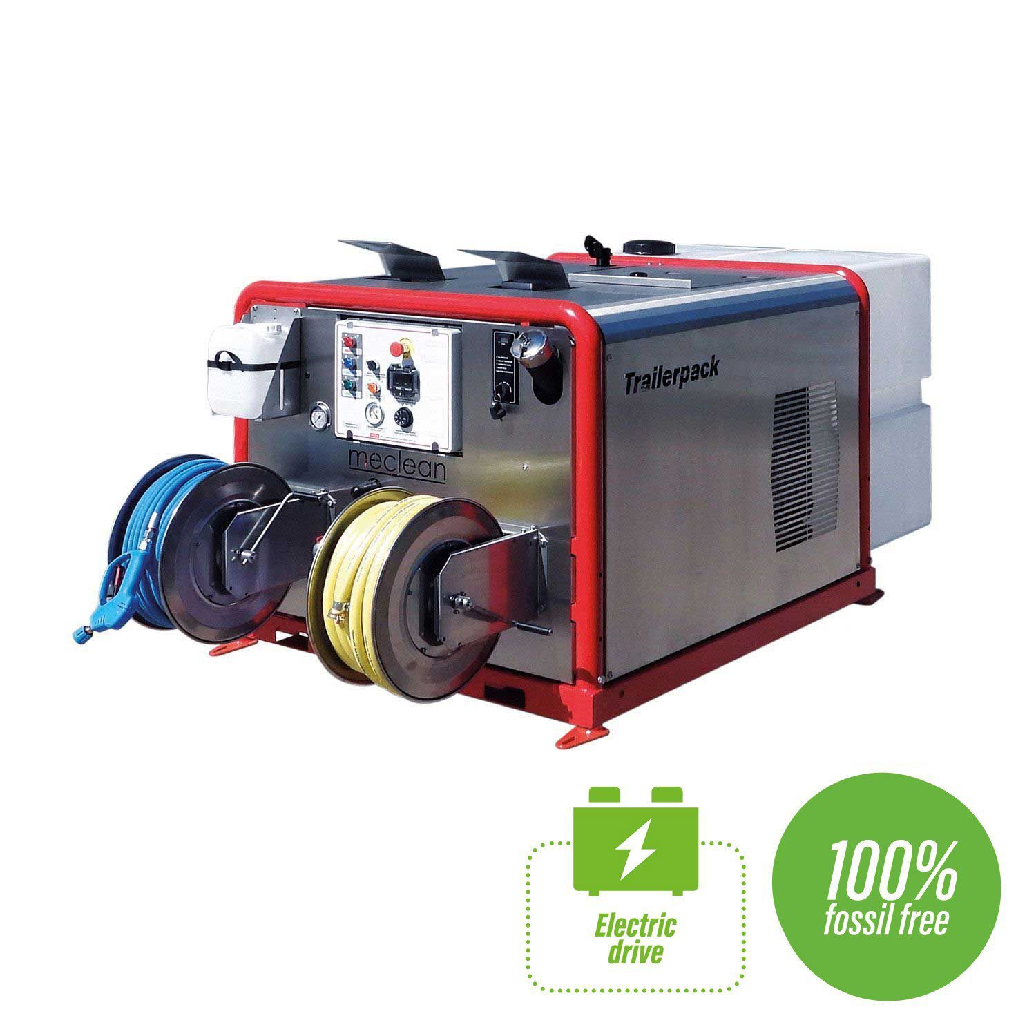 Meclean battery powered high-pressure unit Trailerpack TPE 250/15