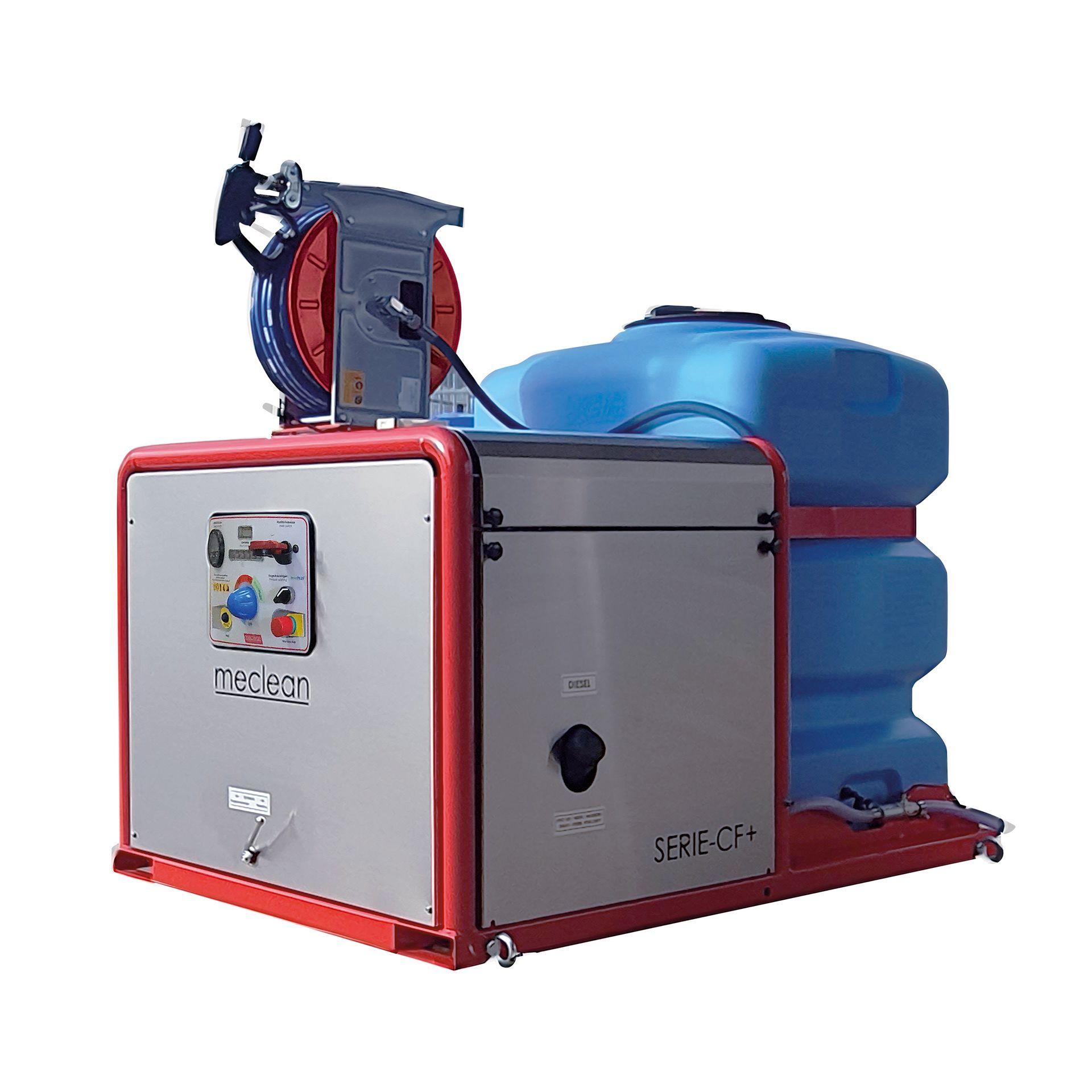 Meclean professional hot water high-pressure washer including WeedPLUS SERIE-CF+