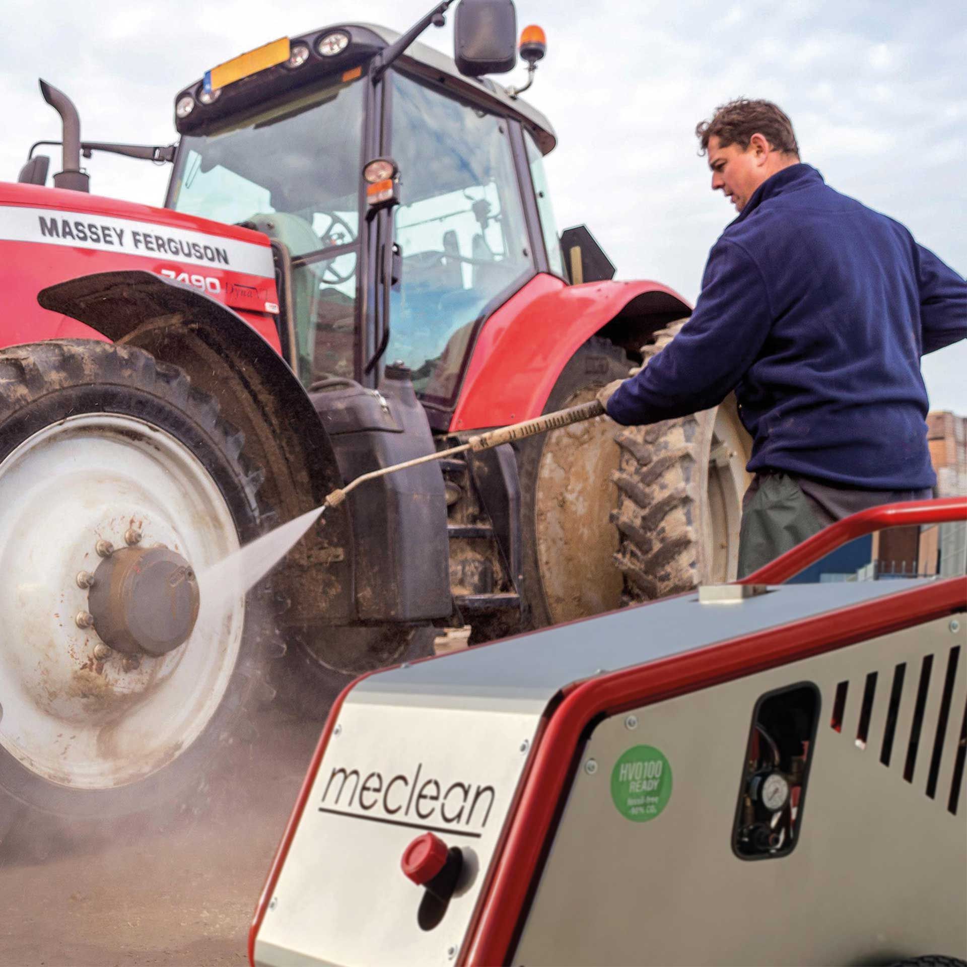 Meclean professionele warmwater hogedrukreiniger SERIE CX 200/15 hogedrukreinigen tractor