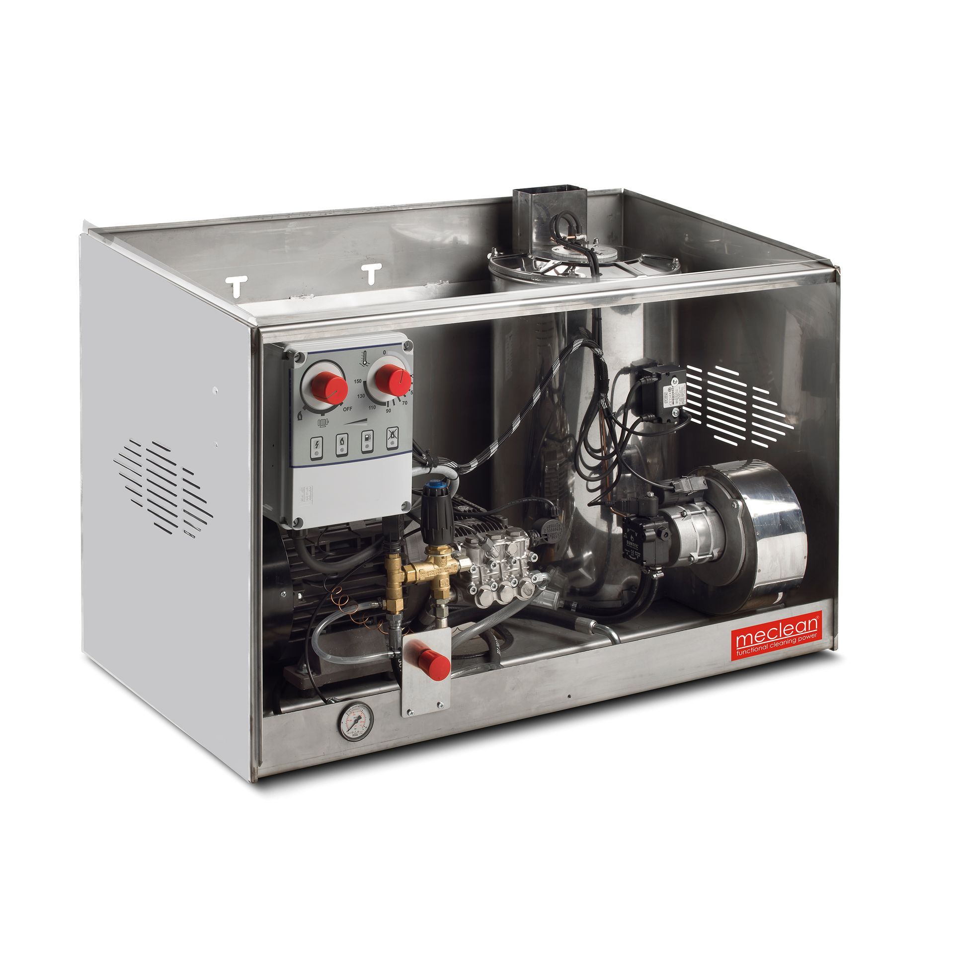 Meclean stationaire hogedrukreiniger SERIE-SHX 150/21