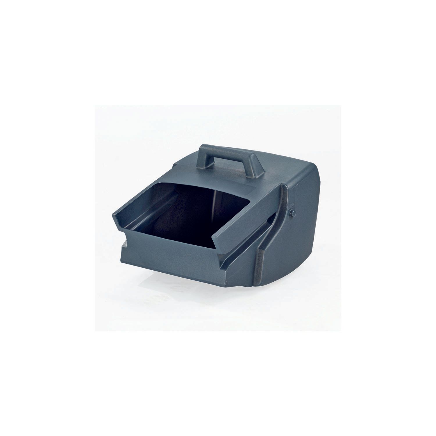 Meclean outdoor sweeper manual powered CROSSWEEP 650 waste container 50 liter