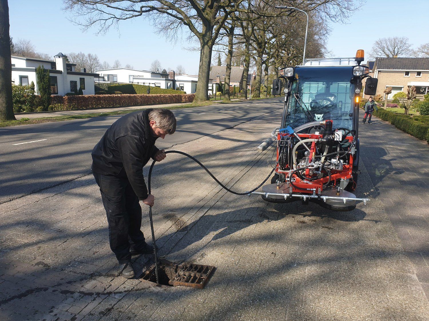 Meclean vehicle mounted high-pressure cleaning unit StreetCleaner sewer cleaning kit