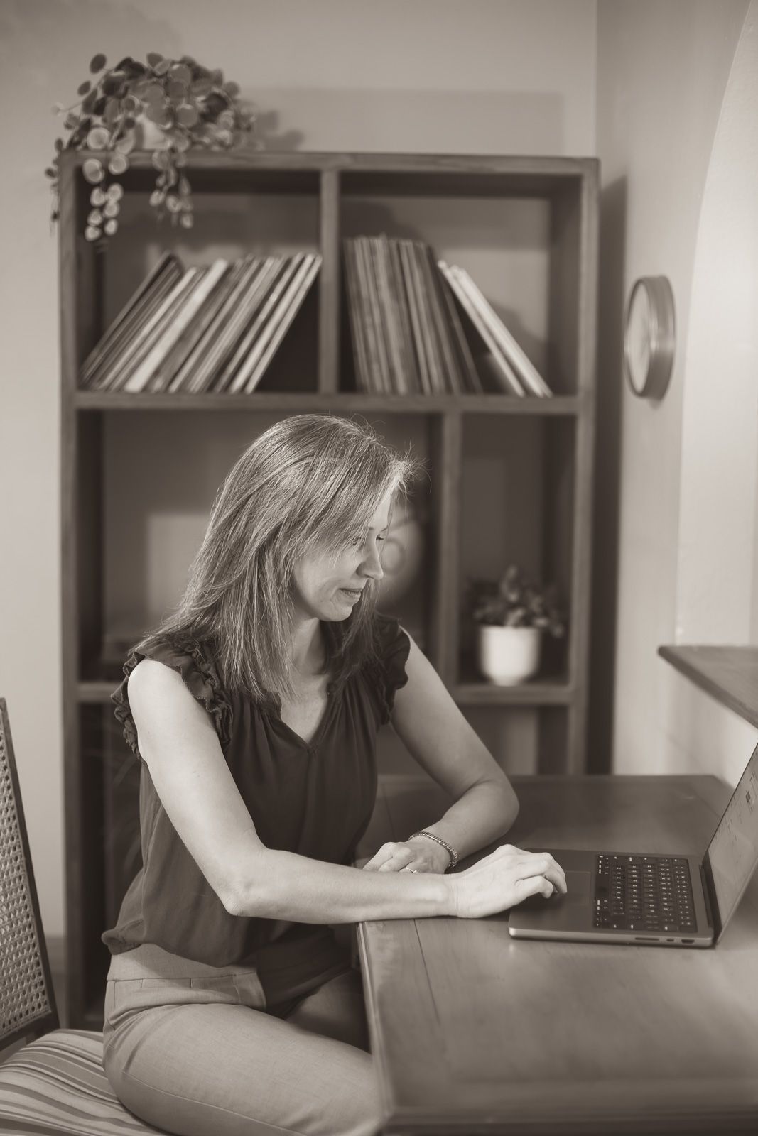 Wendy at work