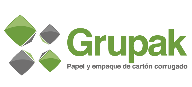 Logo de Grupak - Cliente de HPAUTOMATION en la industria de papel y empaques