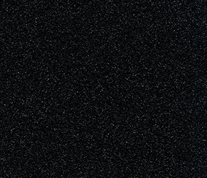Deep Black Quartz Solid Surface Corian