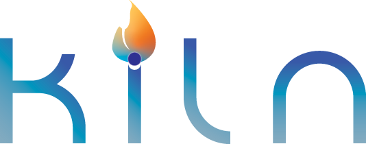 Kiln Casework Corp white logo