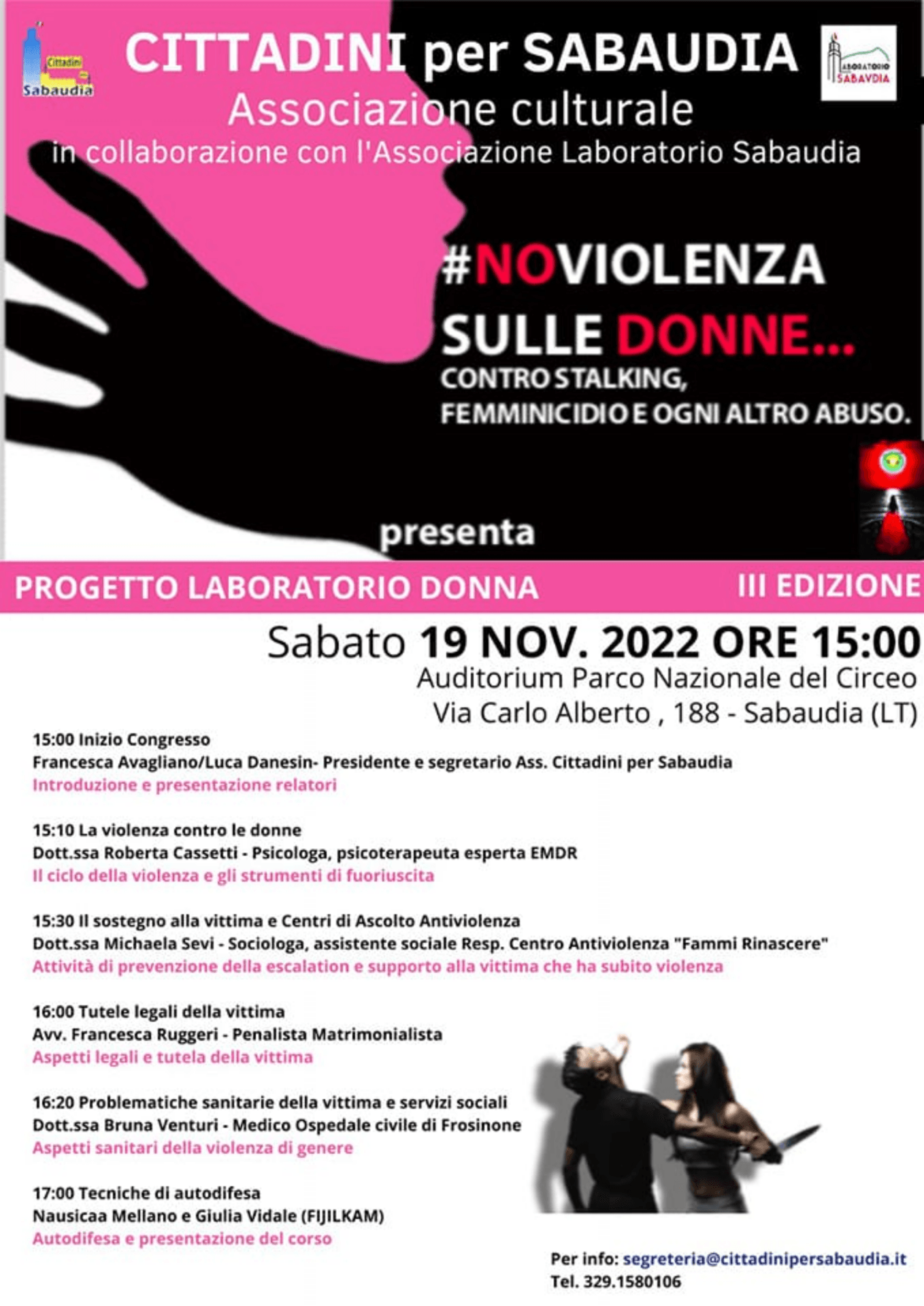 locandina evento 19 novembre 2022