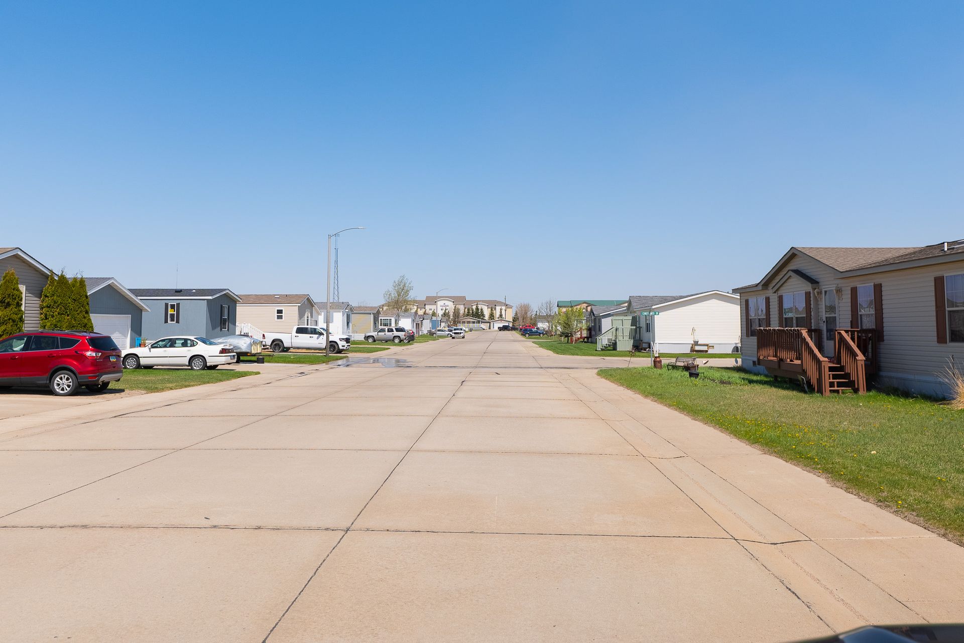 anojther main street view of prairie bluffs minot north dakota