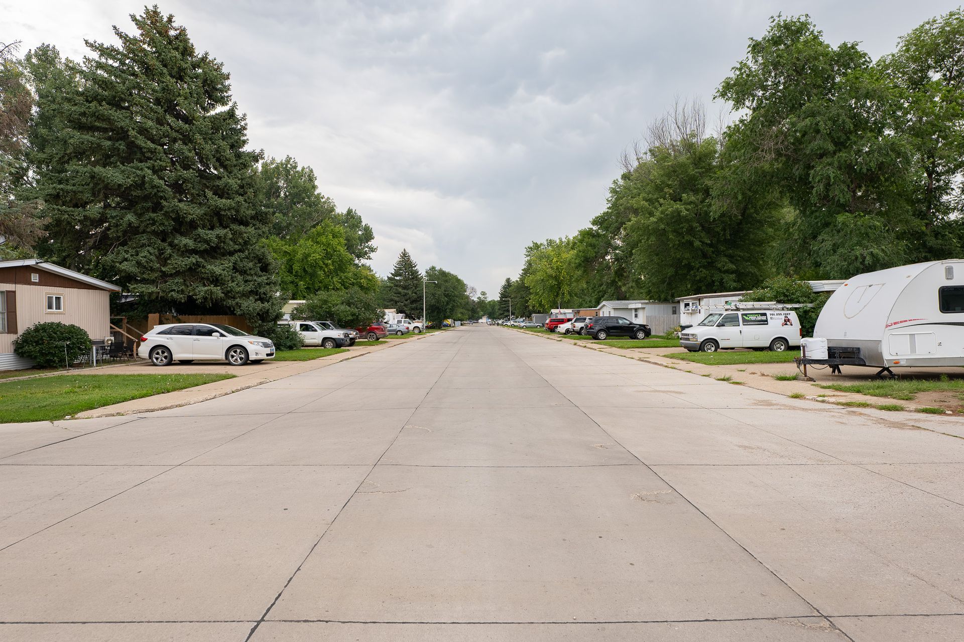 Skyway park village mobile home park located in bismarck north dakota