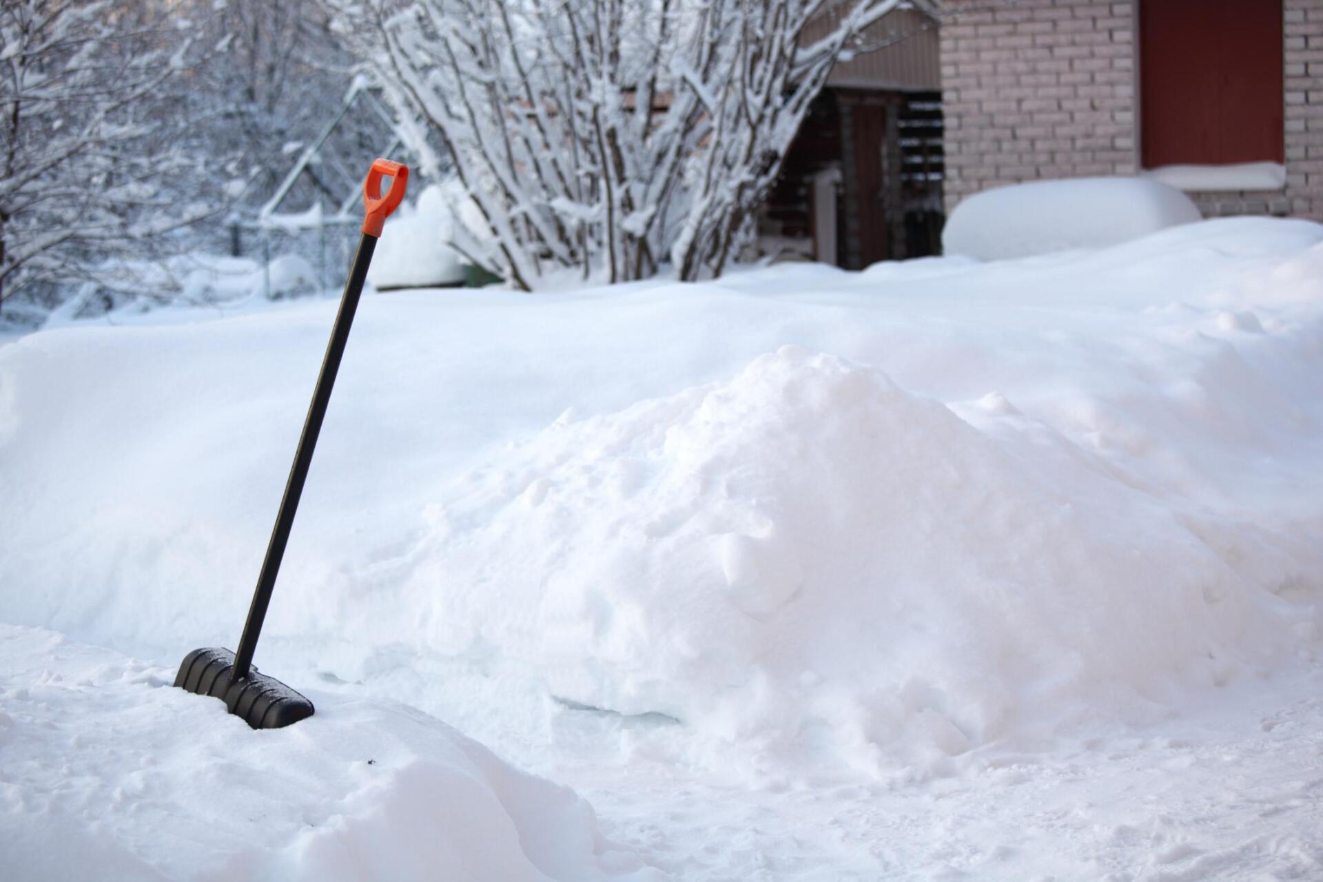 snow pile