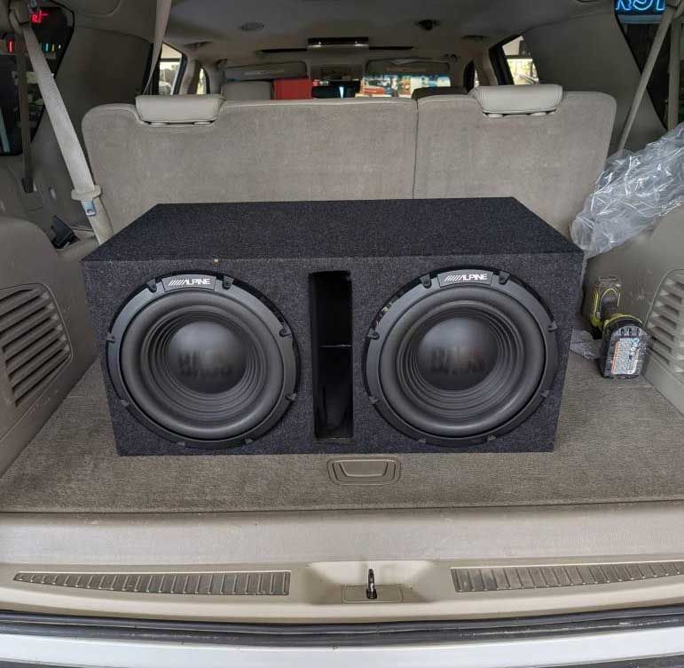 Two subwoofers