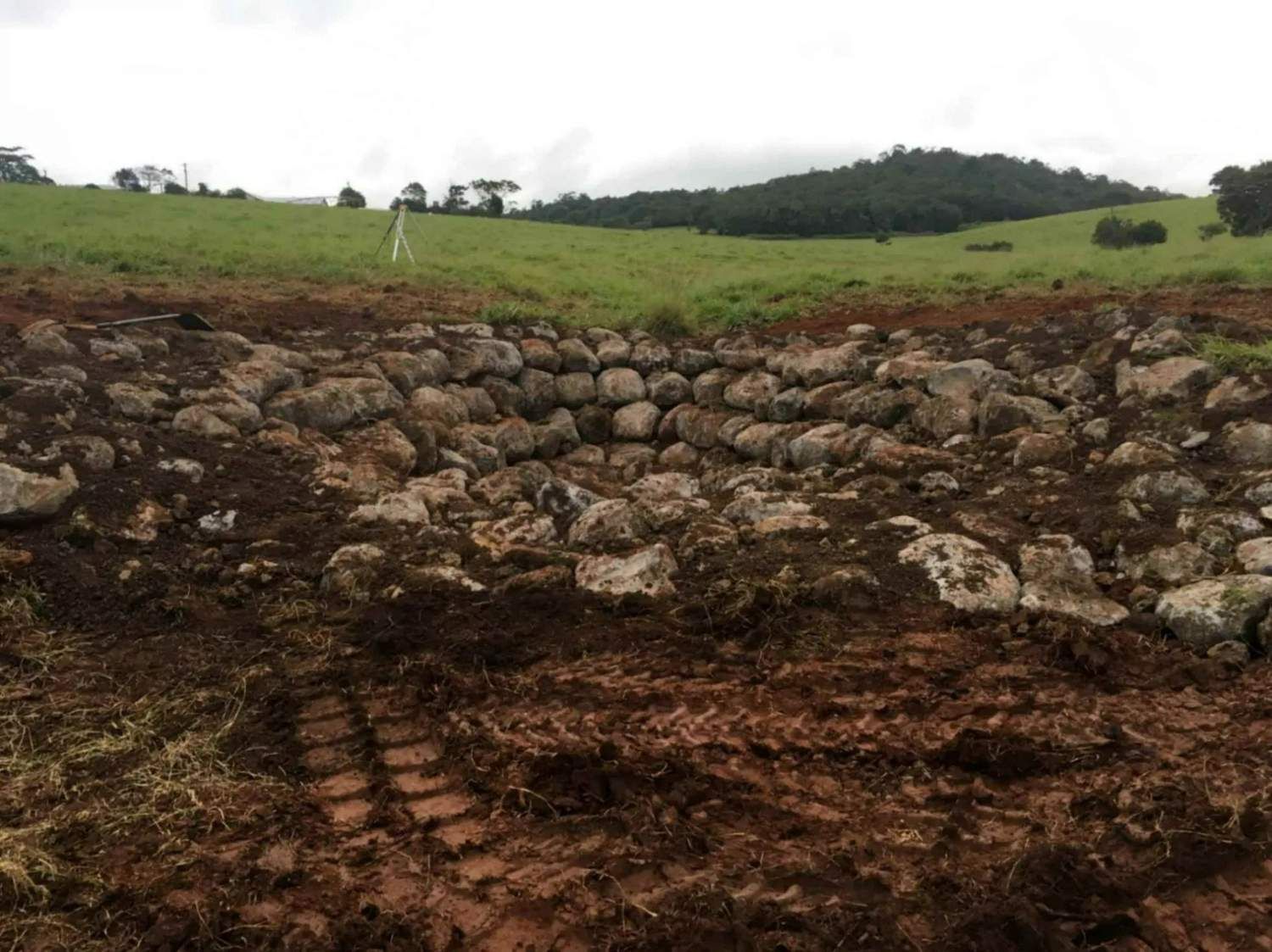 Stone Structure in A Field — Macca's Dynamic Earthworks in Tolga, QLD