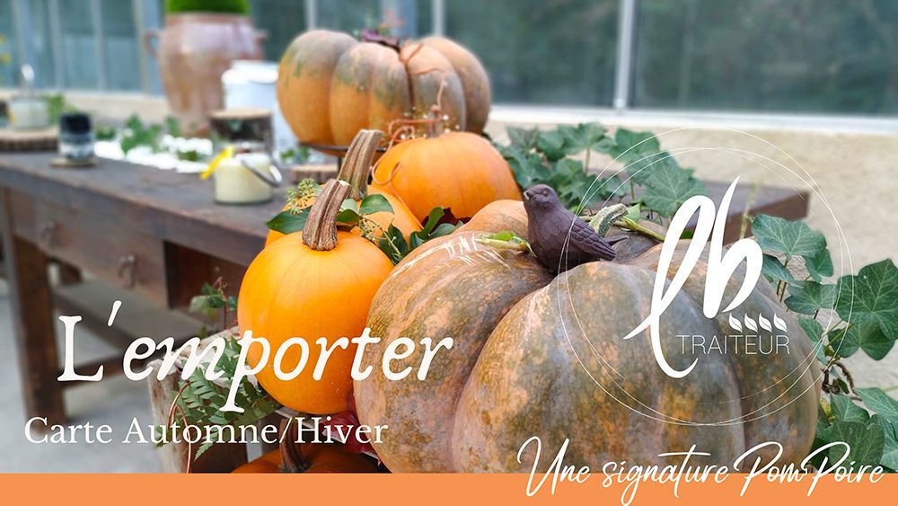 Carte l'emporter automne/hivers 2024