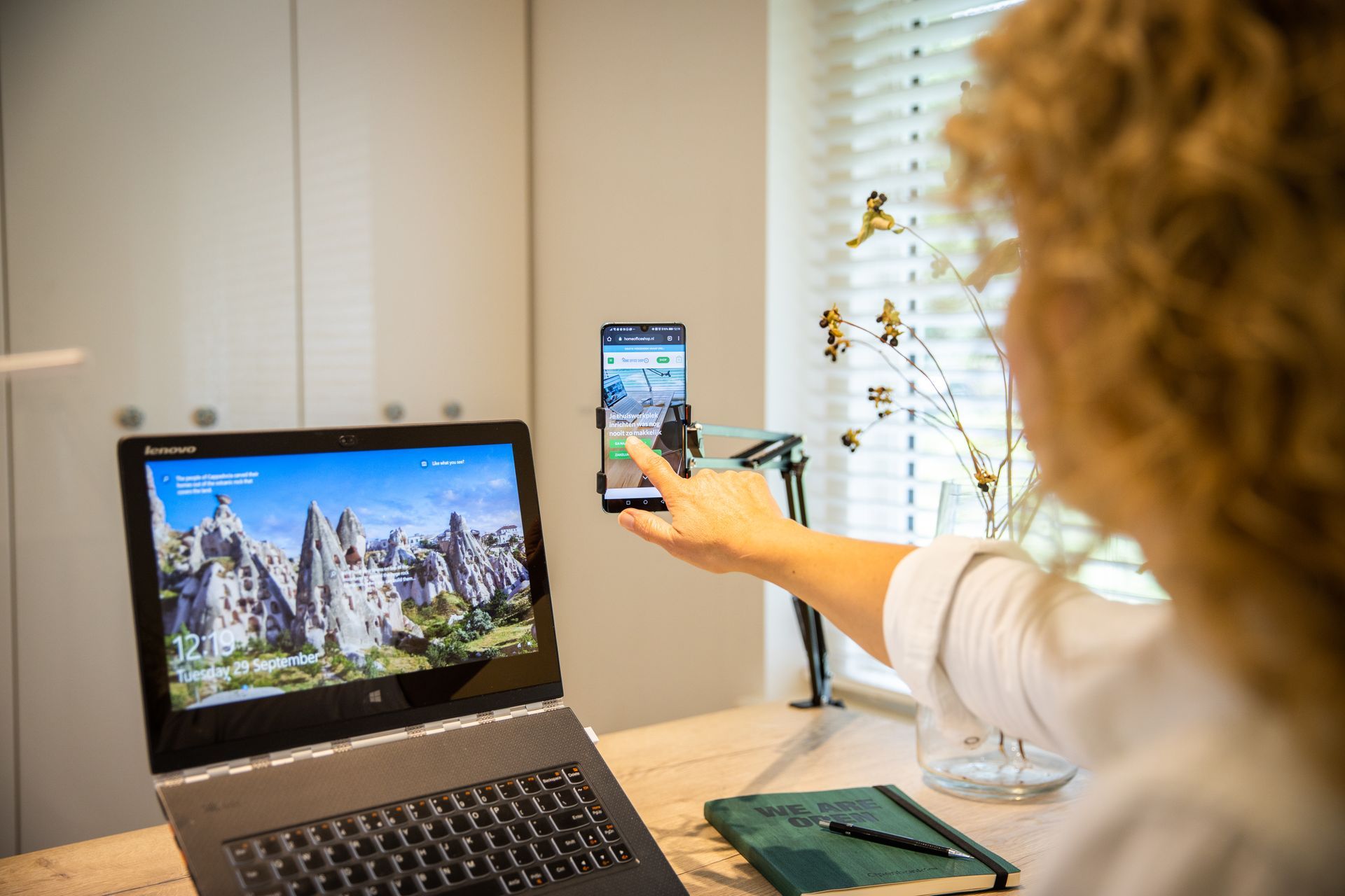 webshop voor homeofficeshop gemaakt door Social Circus