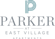Park at East Village logo.