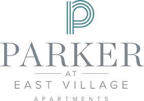 Park at East Village logo.