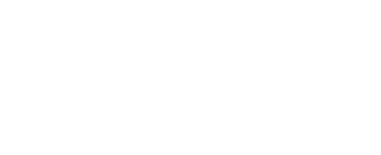 Logo Caribbean Express é branco, com um globo na parte superior e escrito na parte inferior